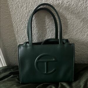 Telfar Mini Bag in Deep Green